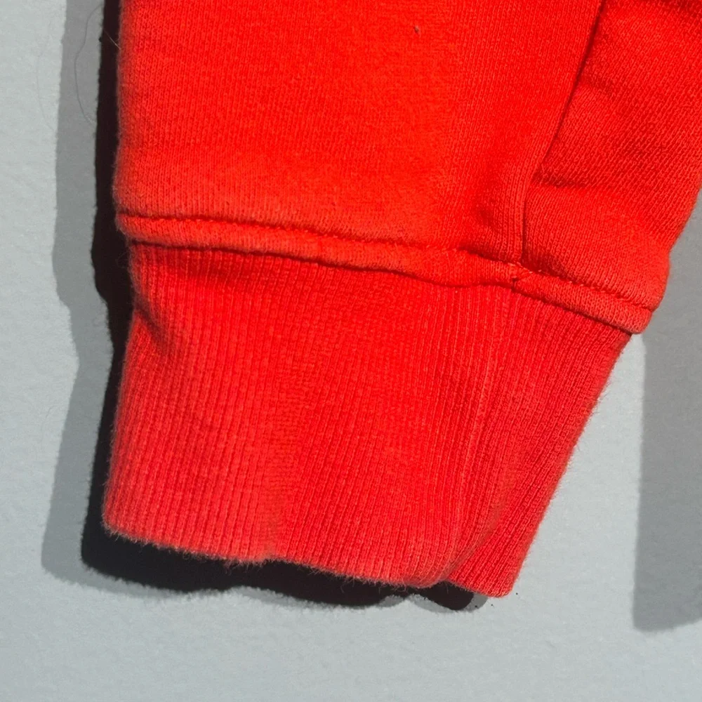 FILA Men’s Hoodie - Size M - Red, White & Navy Pullover Sweatshirt - Picture 4 of 5